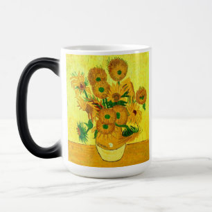 Van Gogh Sunflowers Magic Mug