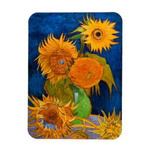 Van Gogh Sunflowers Magnet