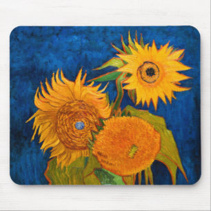 Van Gogh Sunflowers Mouse Pad