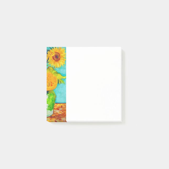 Van Gogh Sunflowers  Post-it Notes (Front)