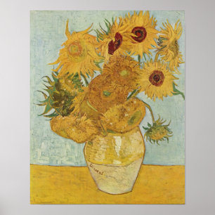 Van Gogh Sunflowers Poster