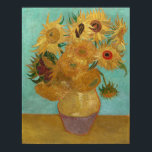 Van Gogh - Sunflowers Poster<br><div class="desc">Sunflowers by Vincent Van Gogh. For more poster-ready images from Zedign Art Series Book 37 "Vincent Van Gogh - Paintings & Drawings Vol 2", visit https://books.zedign.com/zas/37.html</div>