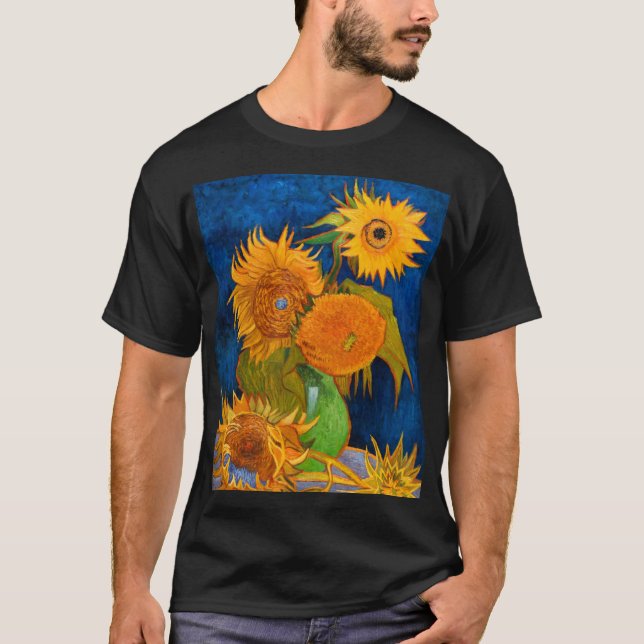  Van Gogh Sunflowers T-Shirt (Front)
