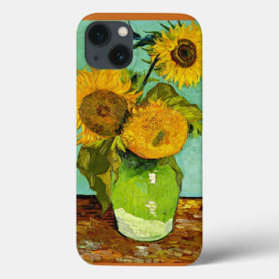 Van Gogh - Sunflowers, Three iPhone 13 Case