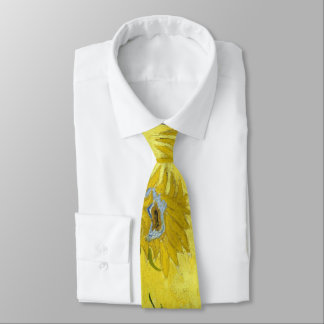 VAN GOGH SUNFLOWERS TIE