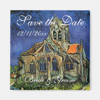 van Gogh, The Church at Auvers, Save the Date