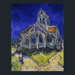 Van Gogh - The Church In Auvers-Sur-Oise Poster<br><div class="desc">The Church In Auvers-Sur-Oise View From The Chevet by Vincent Van Gogh. For more poster-ready images from Zedign Art Series Book 37 "Vincent Van Gogh - Paintings & Drawings Vol 2",  visit https://books.zedign.com/zas/37.html</div>