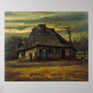 Van Gogh - The Cottage Poster