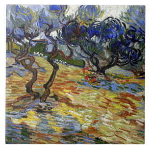 Van Gogh - The Garden of Gethsemane Tile