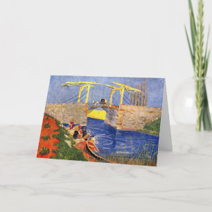 Van Gogh: The Langlois Bridge at Arles Card