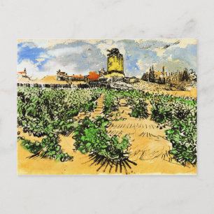 Van Gogh - The Mill of Alphonse Daudet Postcard