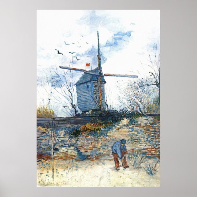 Van Gogh: The Mill of Galette Poster (Front)