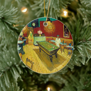 Van Gogh The Night Cafe Fine Art Ceramic Ornament