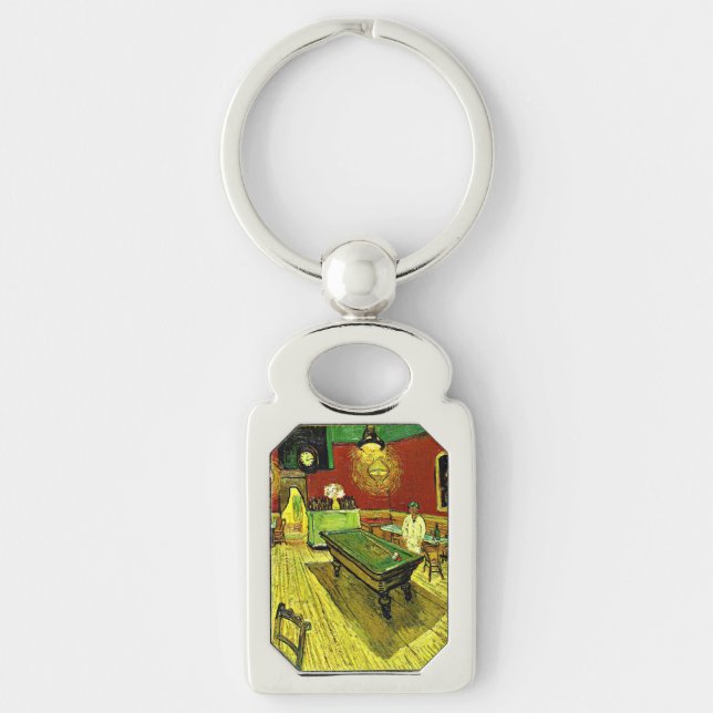 Van Gogh - The Night Cafe,  Keychain (Front)