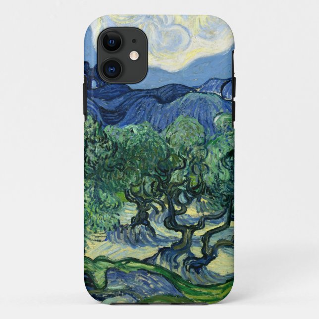 Van Gogh The Olive Trees Landscape Painting Case-Mate iPhone Case (Back)