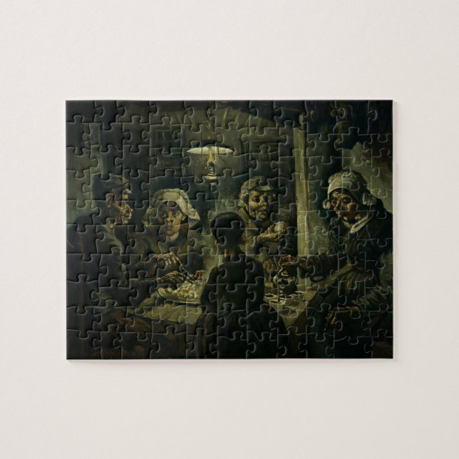 Van Gogh The Potato Eater  Jigsaw Puzzle (Horizontal)