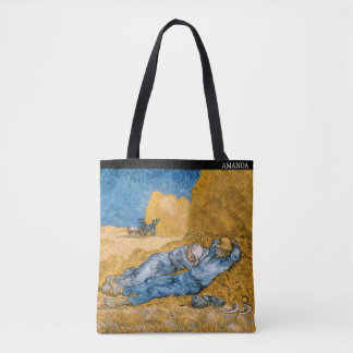 Van Gogh – The Siesta – Personalized Tote Bag