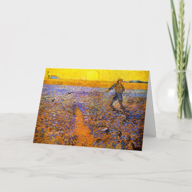 Van Gogh: The Sower Card (Front)