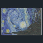 Van Gogh The Starry Night Print Tissue Paper<br><div class="desc">Van Gogh The Starry Night Tissue Paper. Use it for a decoupage project,  a furniture project or what a special way to finish off your special gift! Don't forget to look for coordinating wrapping paper & bags.</div>