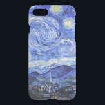Van Gogh The Starry Night iPhone SE/8/7 Case<br><div class="desc">Oil painting by the Dutch master Vincent Van Gogh(1853-1890) Probably his most famous painting, Van Gogh painted &#39;The Starry Night&#39; in 1889 from memory while in an asylum in France where he checked himself in for depression.The scene depicts the view from his bedroom window. In the painting there is the...</div>