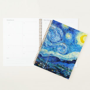 Van Gogh The Starry Night Week/monthly Planner