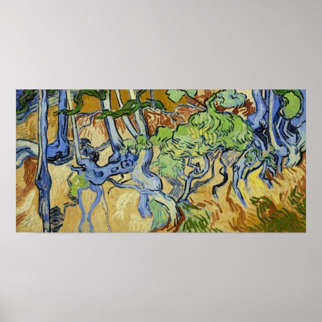 Van Gogh - Tree-Roots Poster (Front)