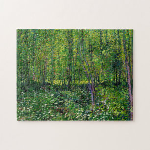 Van Gogh Trees And Undergrowth Jigsaw Puzzle