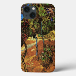 Van Gogh Trees in the Garden, Saint Paul Hospital iPhone 13 Case
