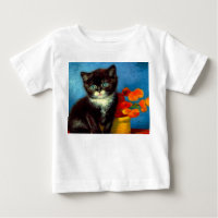 Van Gogh Tuxedo Cat