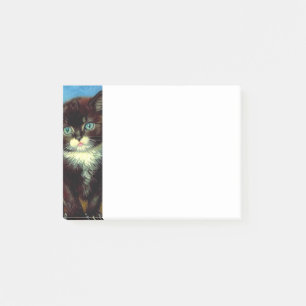 Van Gogh Tuxedo Cat  Post-it Notes