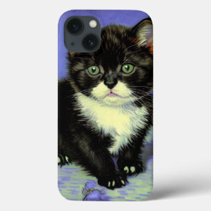 Van Gogh Tuxedo Kitten iPhone 13 Case