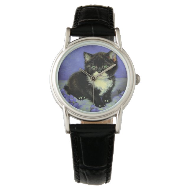 Van Gogh Tuxedo Kitten Watch (Front)