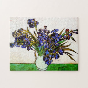 Van Gogh Vase of Irises Puzzle