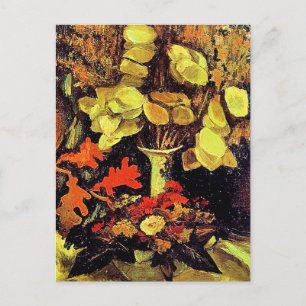 Van Gogh, Vase with Honesty, Postcard