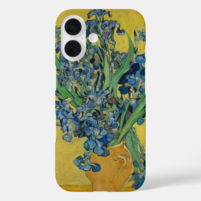 Van Gogh Vase with Irises Classic Impressionism Case-Mate iPhone Case (Back)