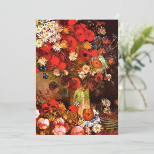 Van Gogh - Vase with Poppies, Cornflowers, Peonies