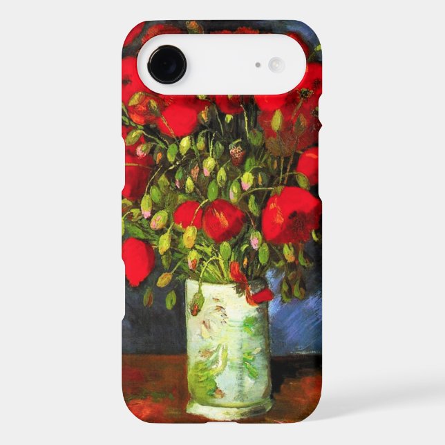 Van Gogh Vase With Red Poppies iPhone 6 case (Back)