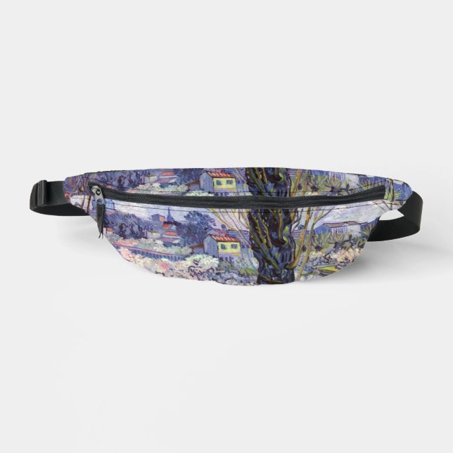 Van Gogh View Arles Flowering Garden Fanny Pack (Front)