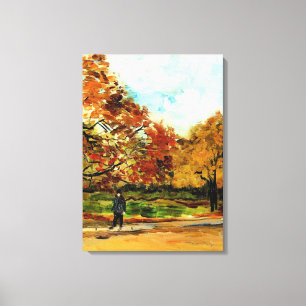 Van Gogh - View of a Park in Paris Canvas Print