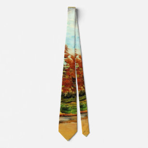 Van Gogh - View of a Park in Paris Tie