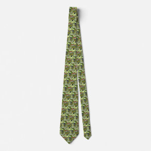 Van Gogh Village Street and Steps Auvers w Figures Tie