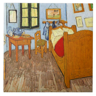 Van Gogh: Vincent's Bedroom in Arles, 1889 Tile
