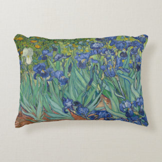 Van Gogh Vintage Irises   Accent Pillow