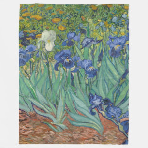Van Gogh Vintage Irises Fleece