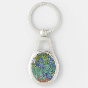 Van Gogh Vintage Irises Keychain
