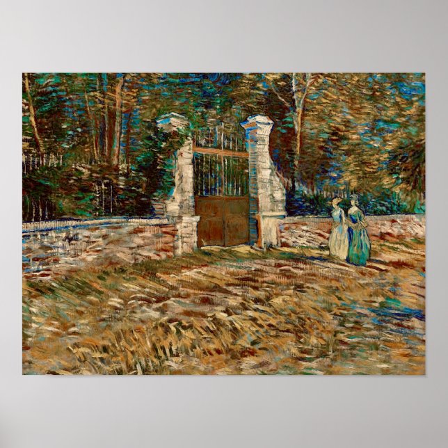 Van Gogh Voyer d’Argenson Park Poster (Front)