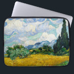 Van Gogh Wheat Field with Cypresses. Impressionism Laptop Sleeve<br><div class="desc">Van Gogh "Wheat Field with Cypresses" laptop sleeve.</div>