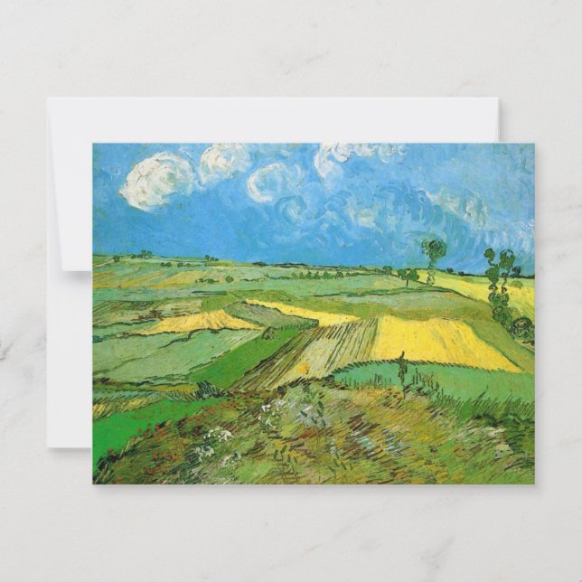 Van Gogh Wheat Fields at Auvers Under Clouded Sky (Front)