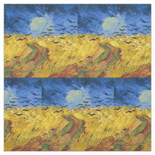 Van Gogh Wheat Fields impressionist Painting Fabric