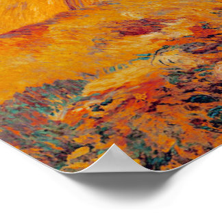 Van Gogh Wheat Fields Poster